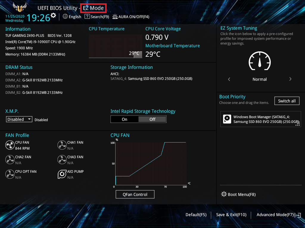 asus motherboard bios