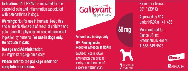 galliprant dosing chart