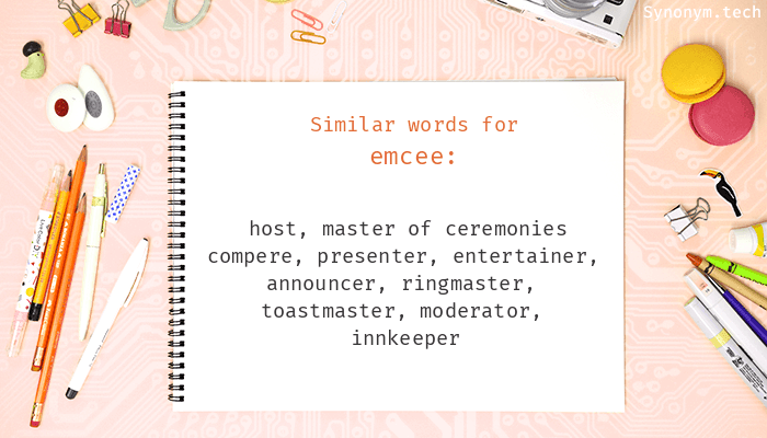 emcee synonym