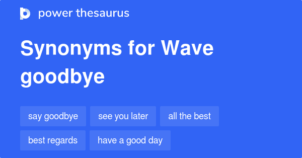 wave synonym