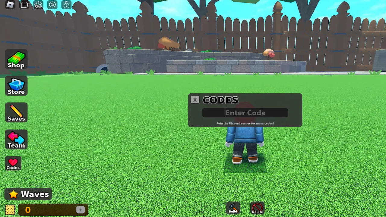 codes for toy defense