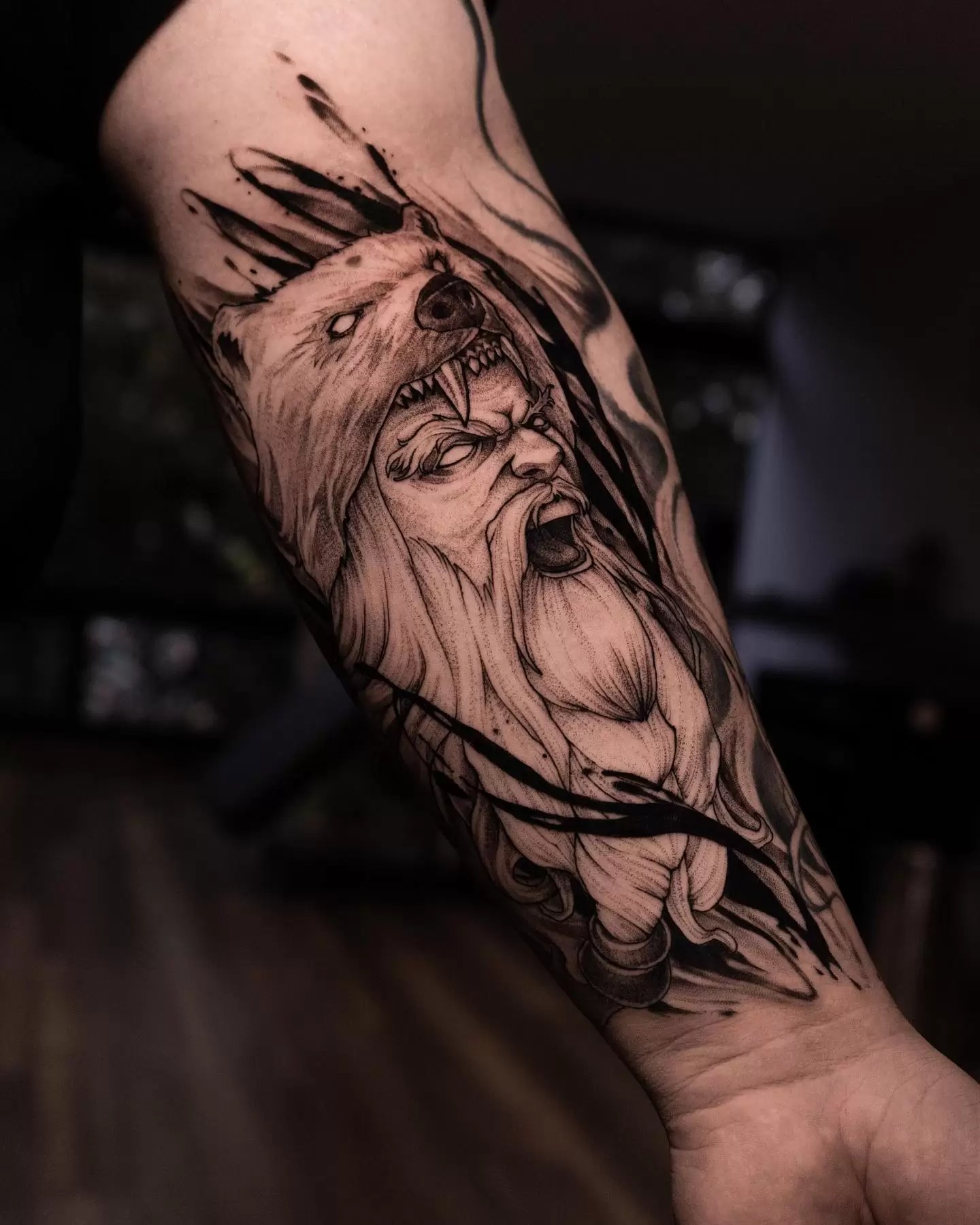 viking berserker tattoo