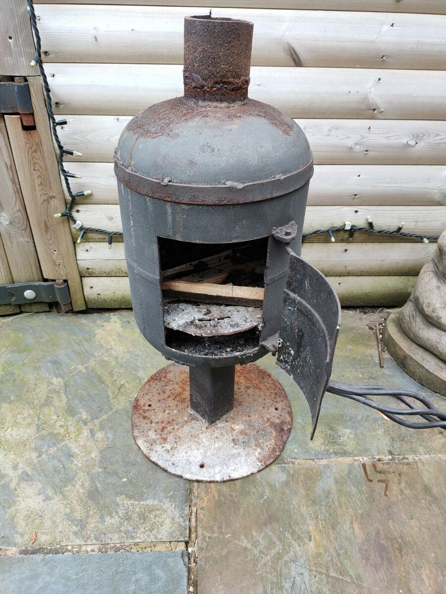 gas bottle wood burning stove