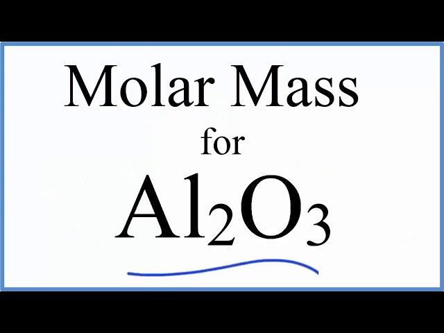 mass of al2o3