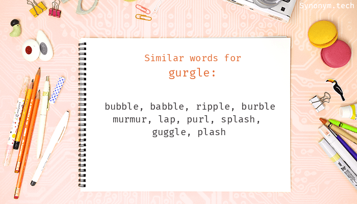 gurgle synonym