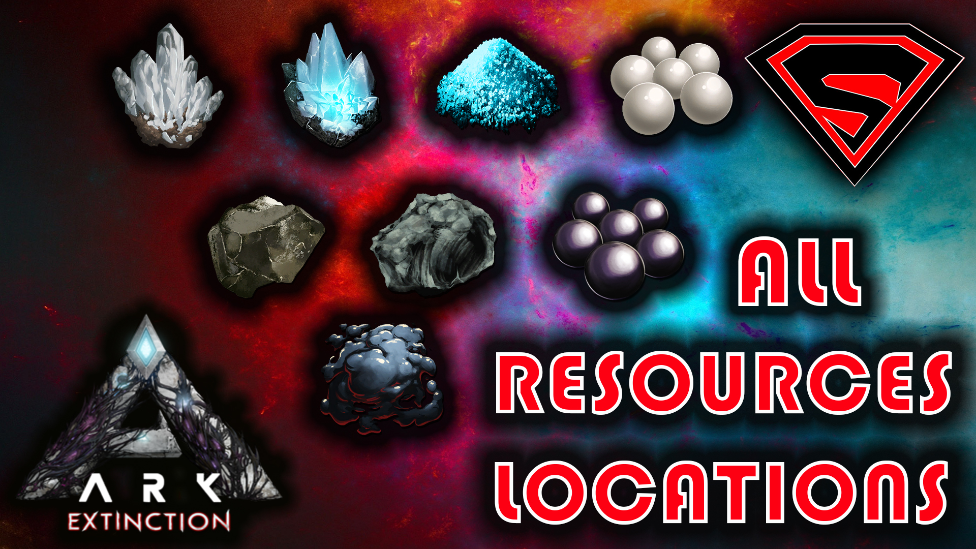 extinction resource map