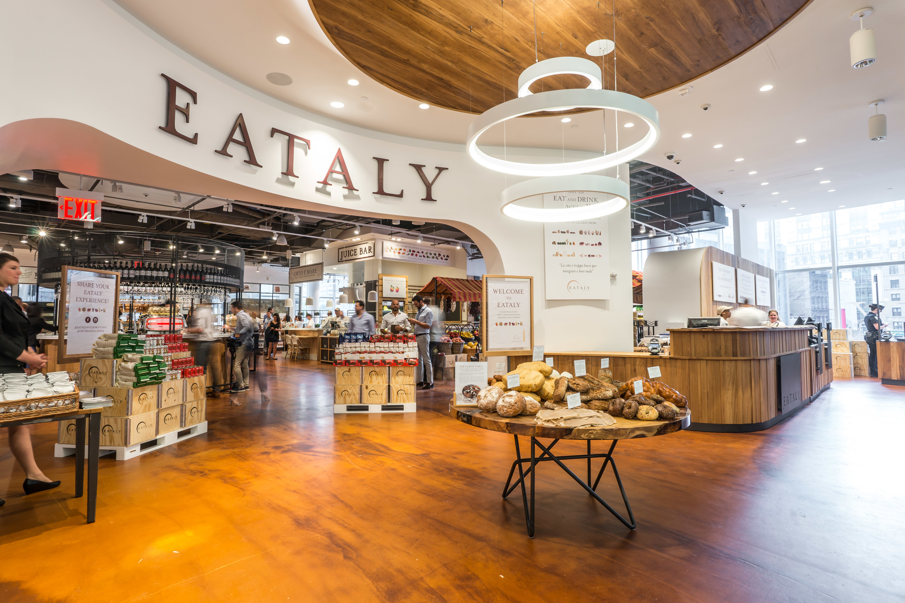 eataly nyc downtown new york ny united states