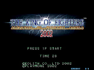 the king of fighters 2002 online game