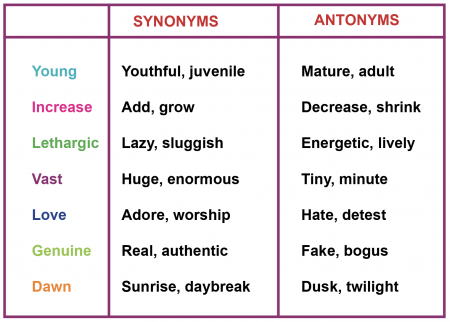 synonym definition