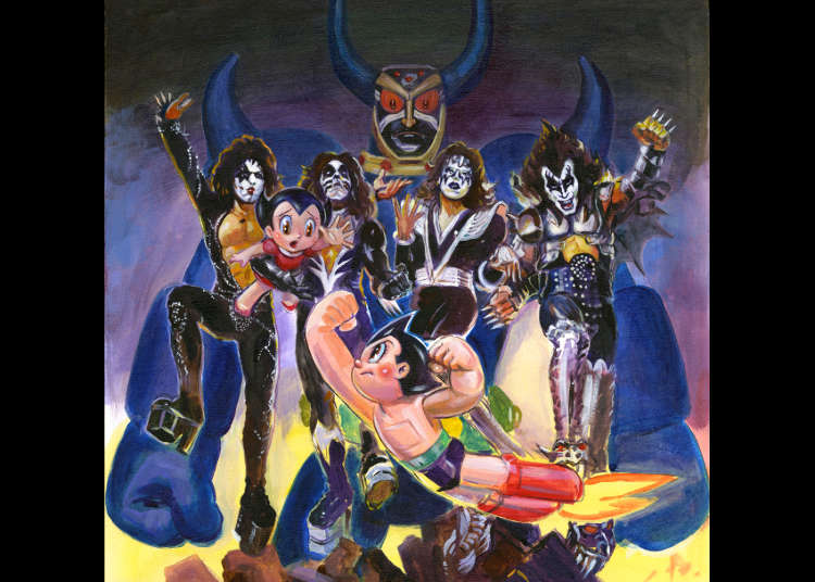 kiss band anime