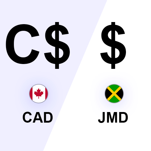 exchange rate canadian to jamaican dollars