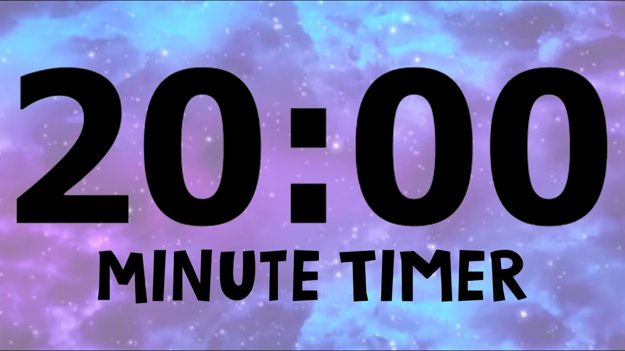 set a timer 20 minutes