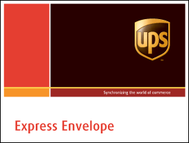 ups express envelope