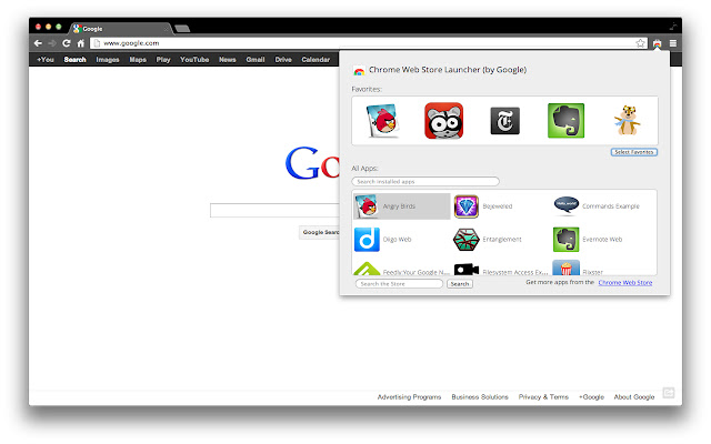 chrome web store apps