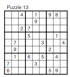 sudoku online 9x9