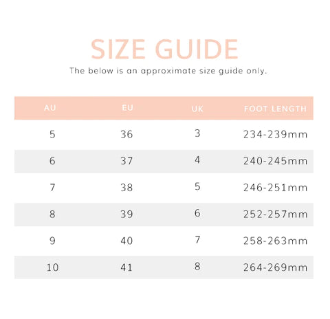 billy j size guide