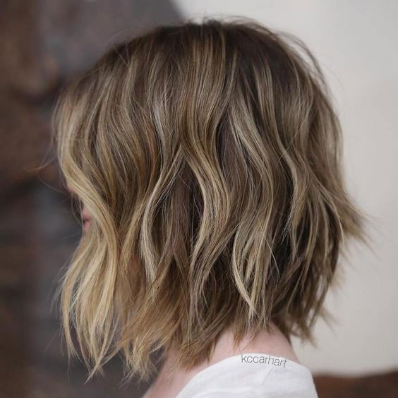 short blonde brown hairstyles