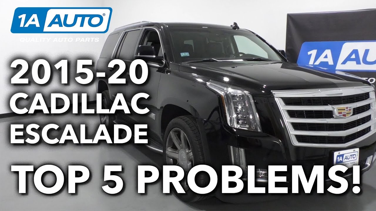 2015 cadillac escalade problems