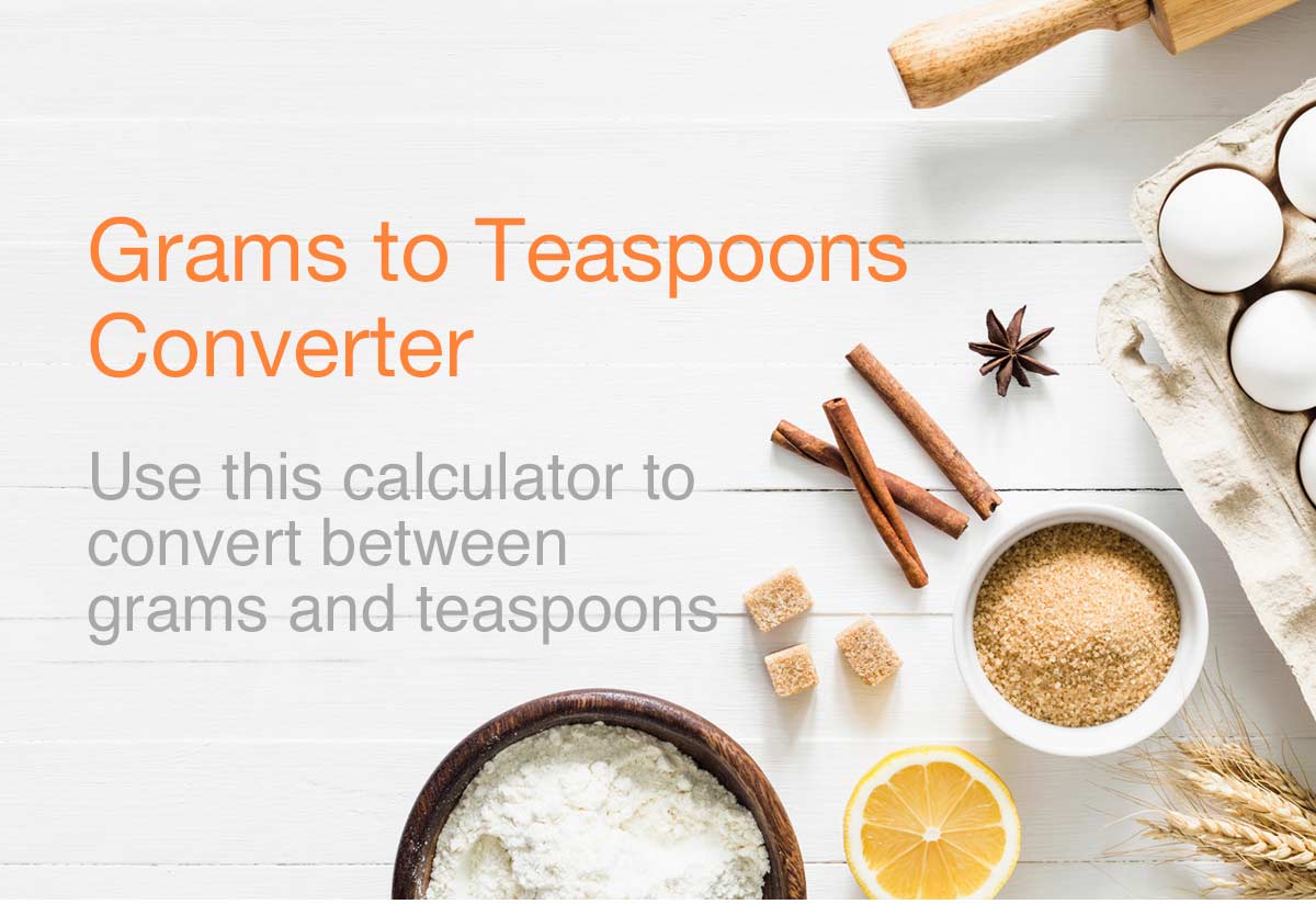 how much is 5g in teaspoons