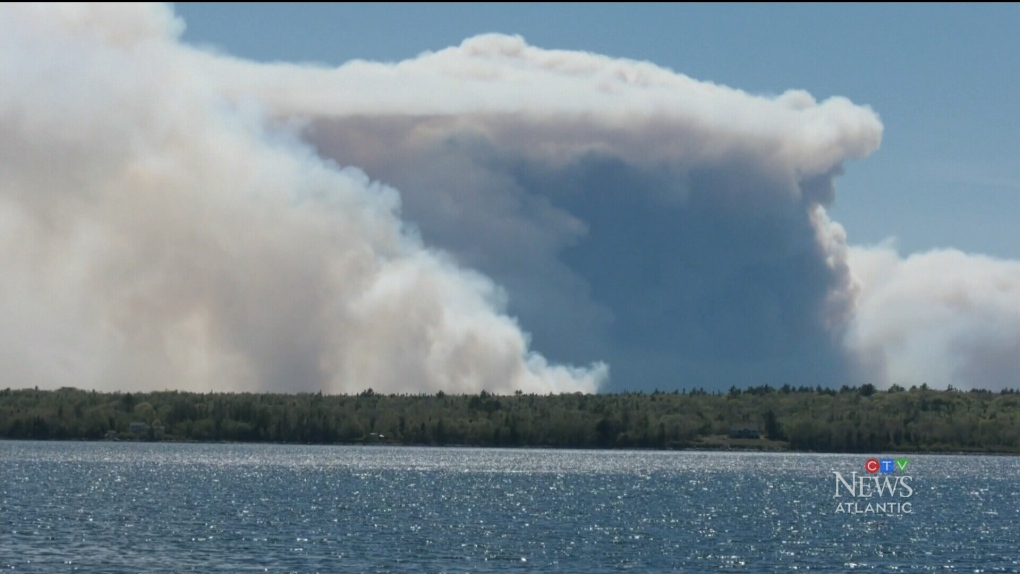 fire in shelburne n.s. today