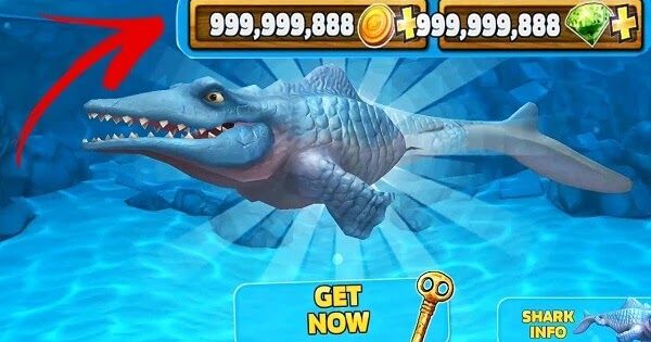 mod game hungry shark evolution