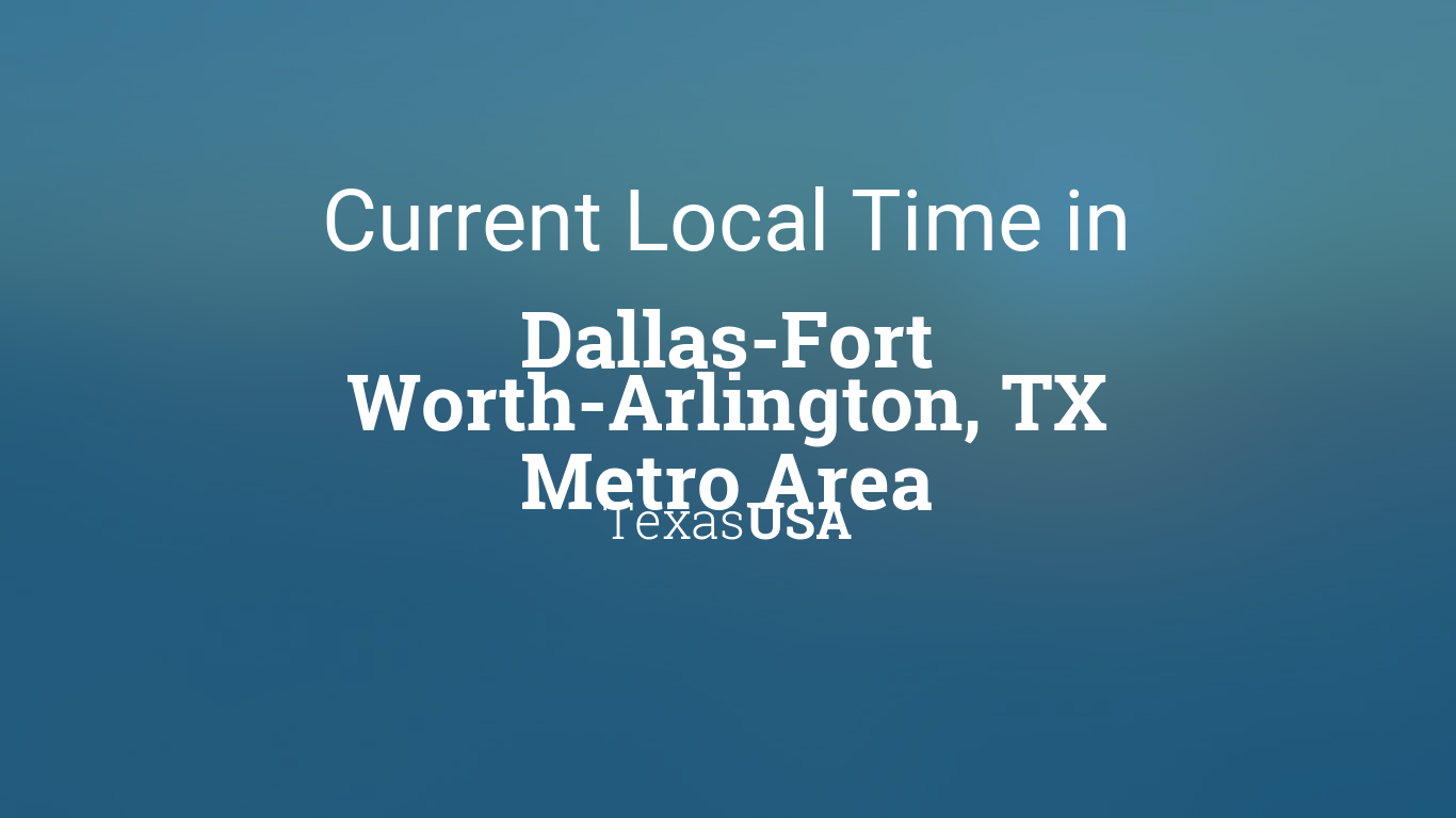 what time is in dallas tx