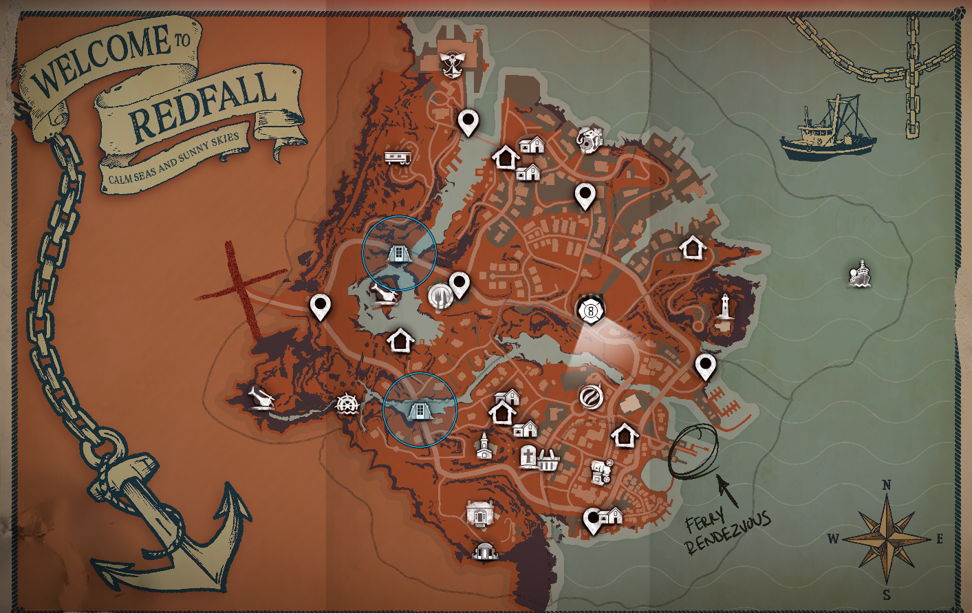 redfall map