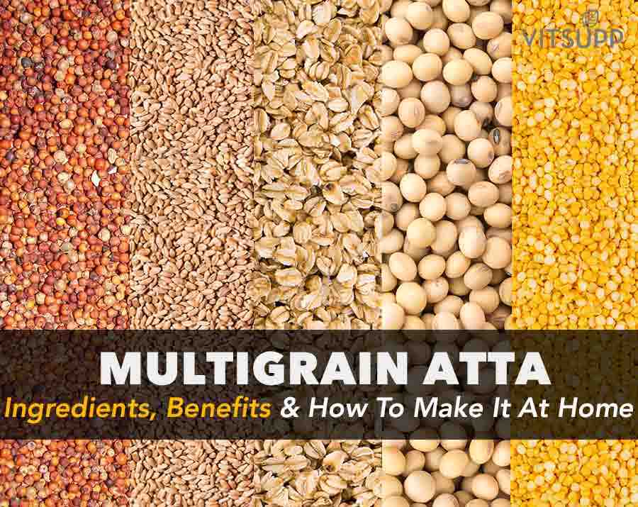 multigrain atta ingredients list in hindi