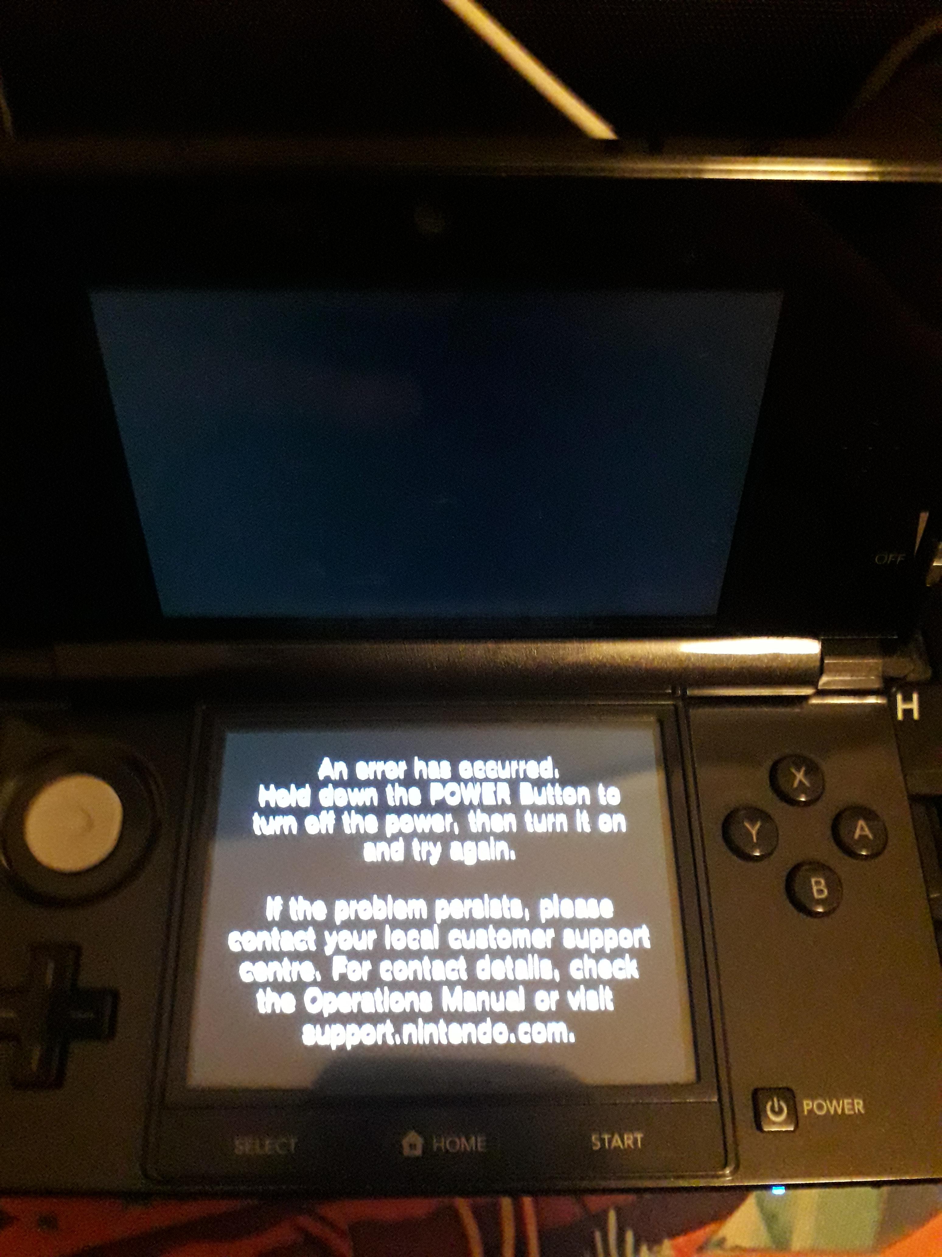 factory reset nintendo 3ds xl