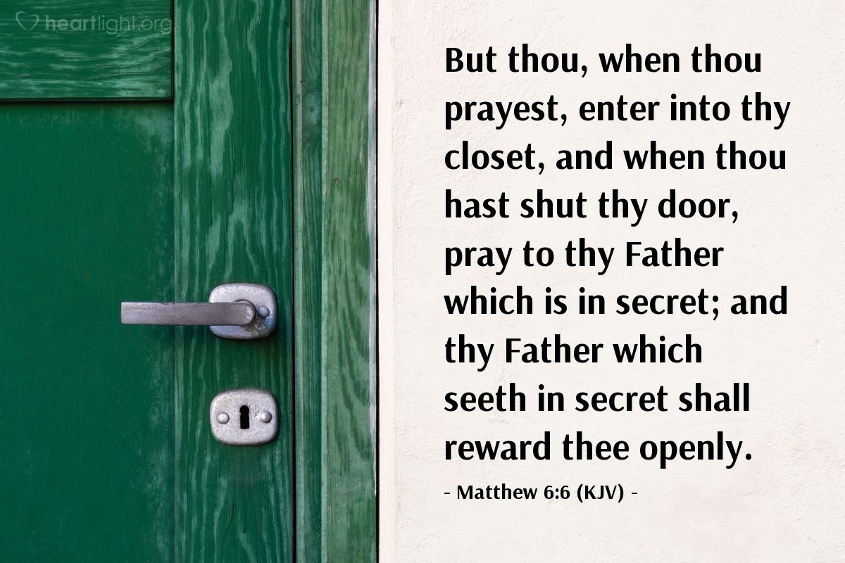 matthew 6 kjv