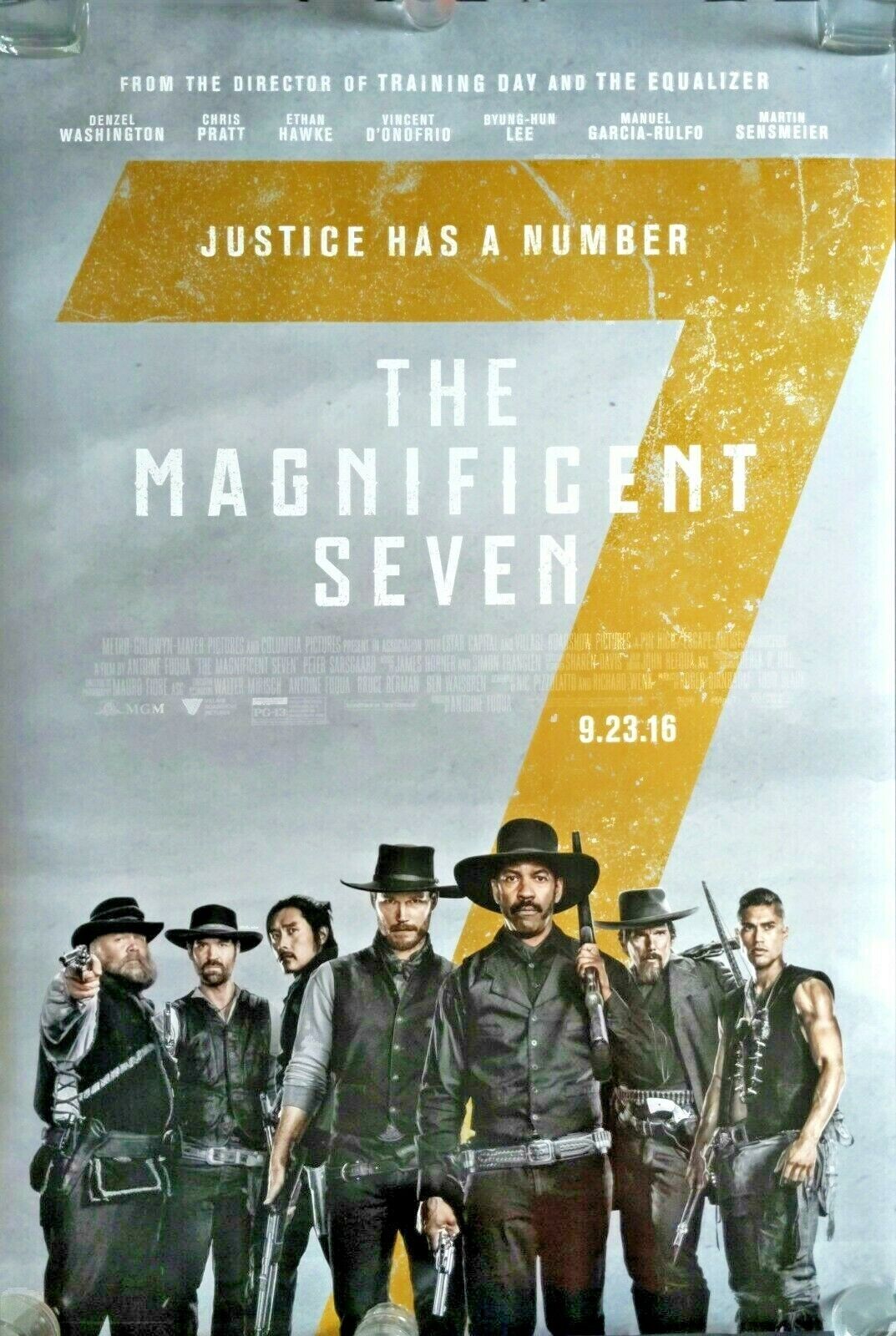 magnificent seven movie poster