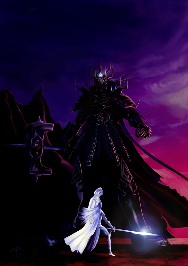 fingolfin vs morgoth