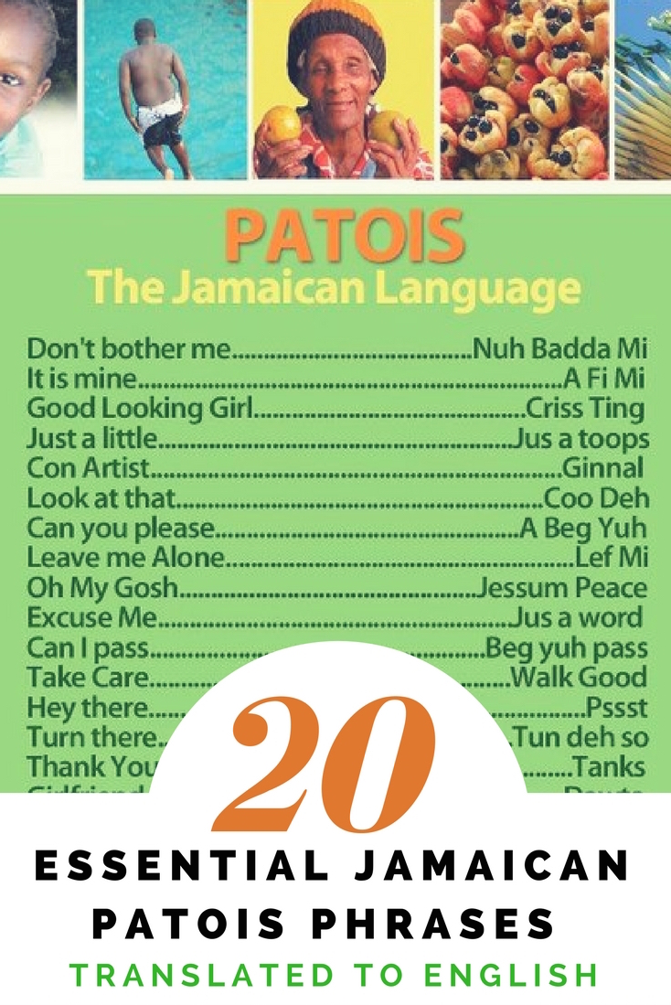 jamaica patois dictionary