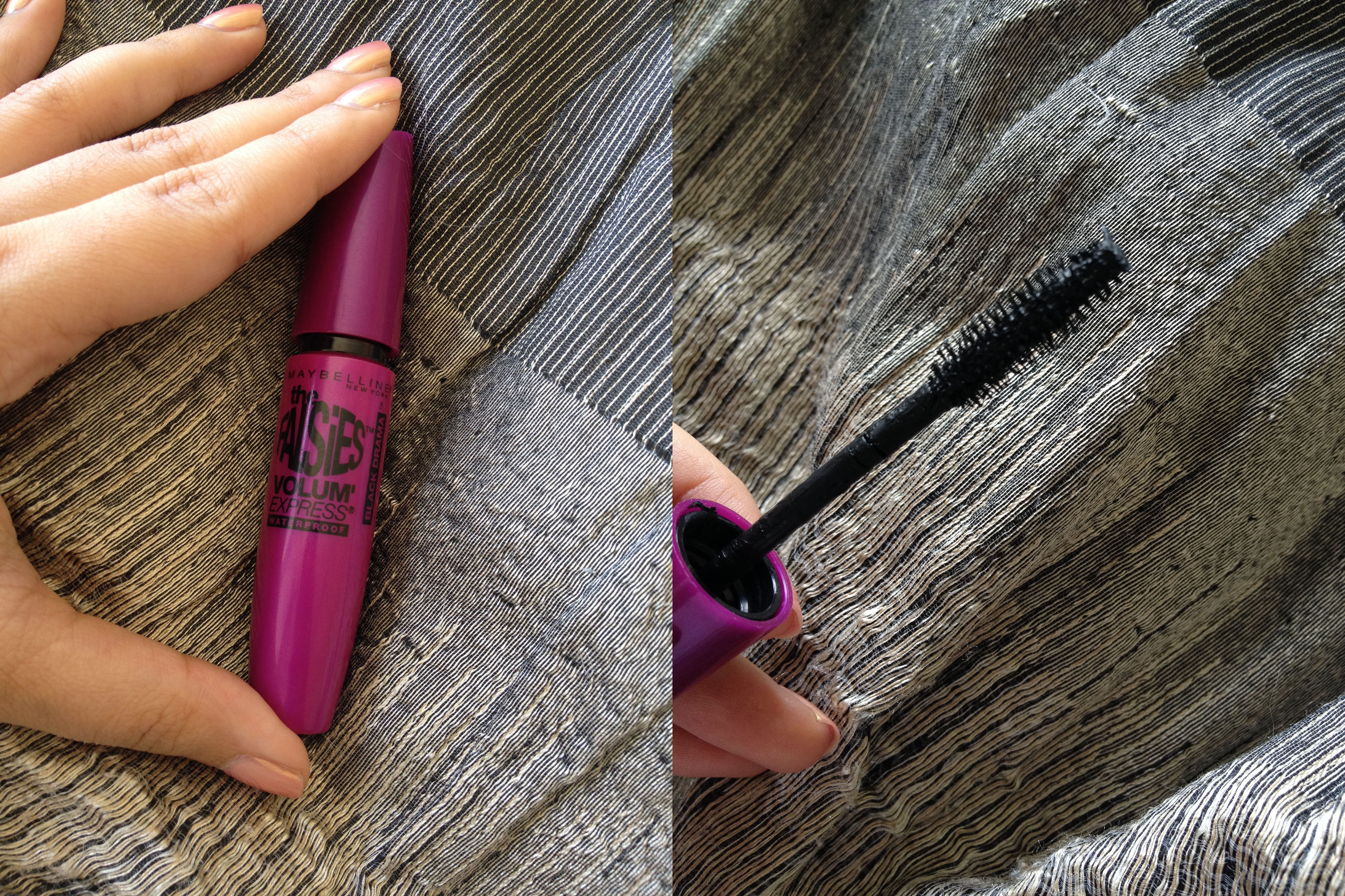 maybelline volum express falsies mascara review