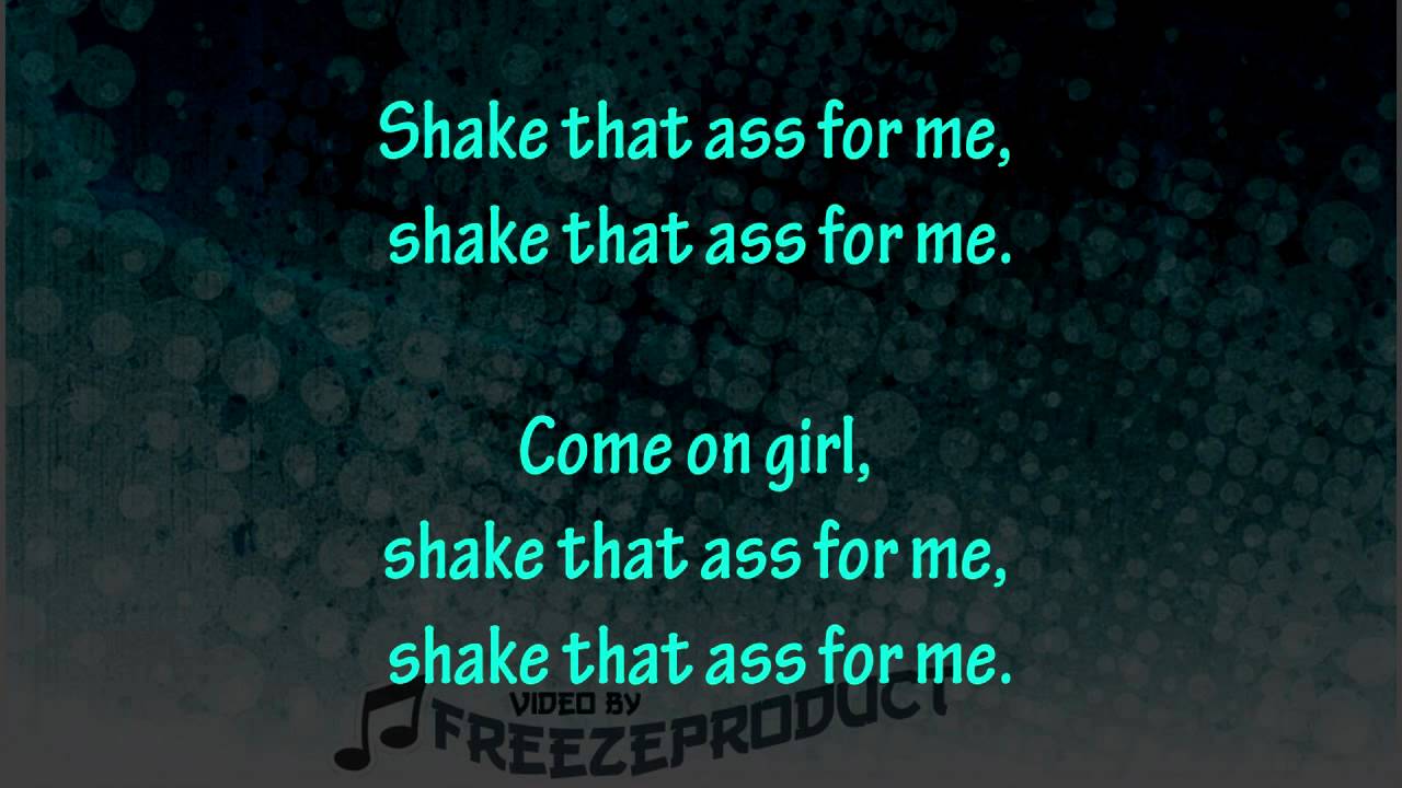 shake that lyric