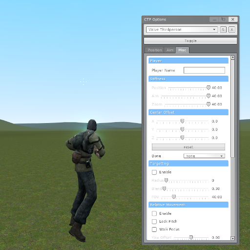 garrys mod how to go 3rd person