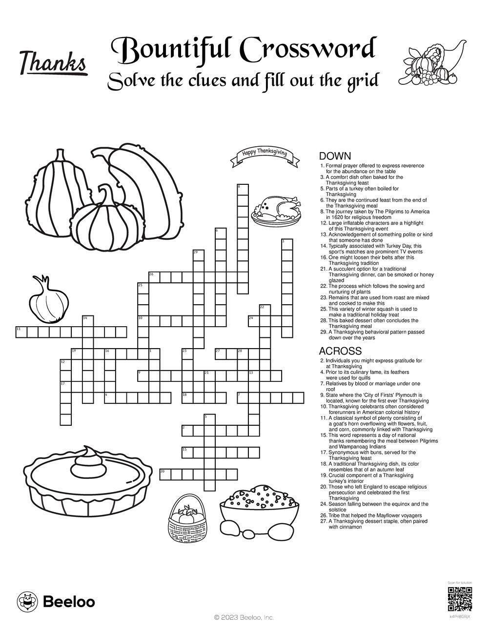 quills crossword