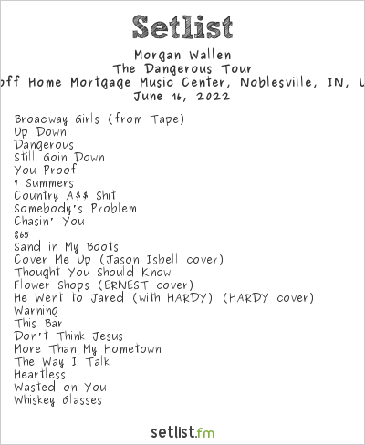 morgan wallens setlist 2023