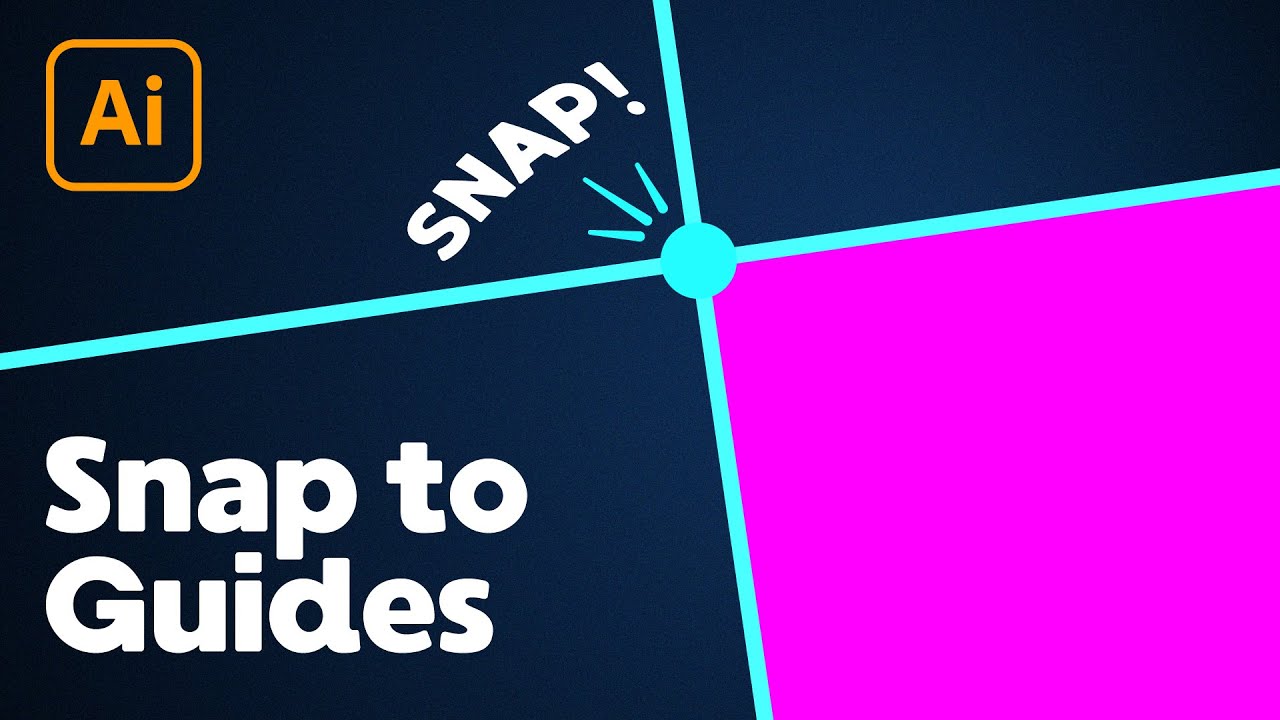 illustrator snap to guides