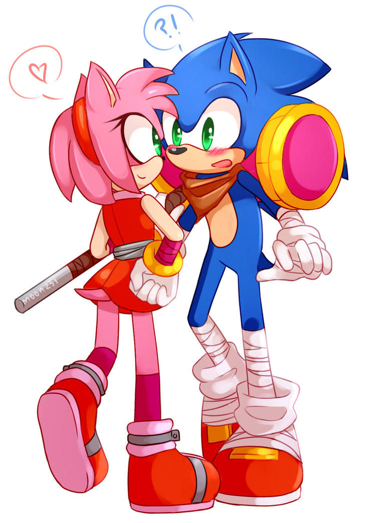 sonic and amy boom