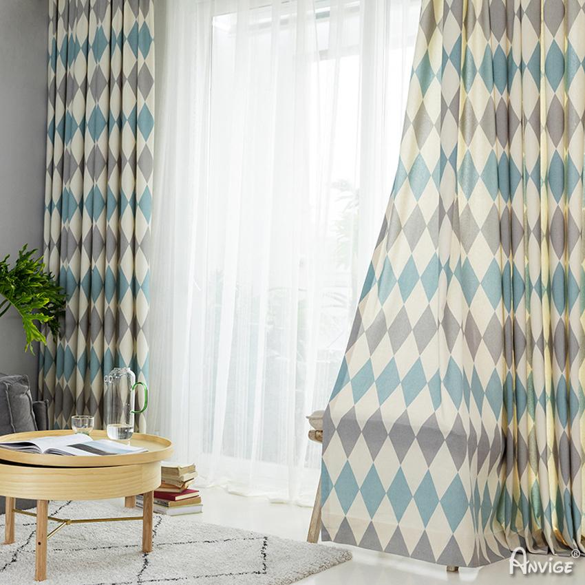 patterned blackout curtains