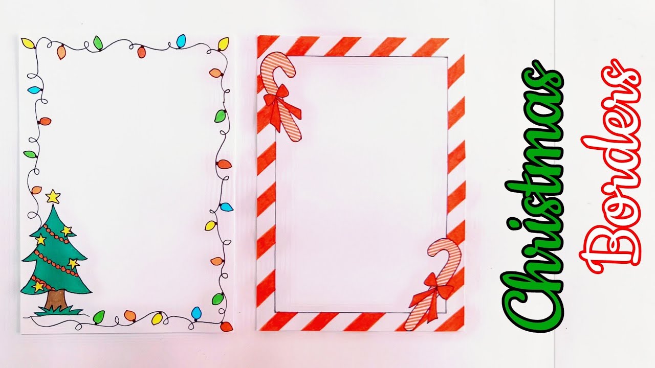 christmas border ideas