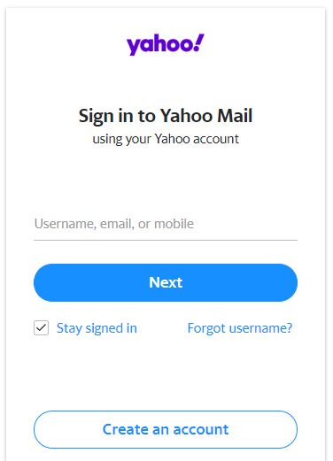 yahoo mail inbox yahoo mail