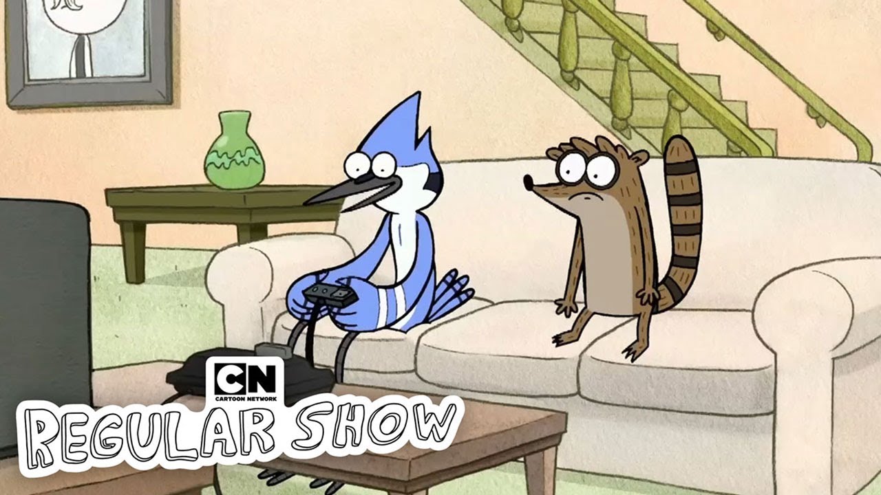 regular show couch