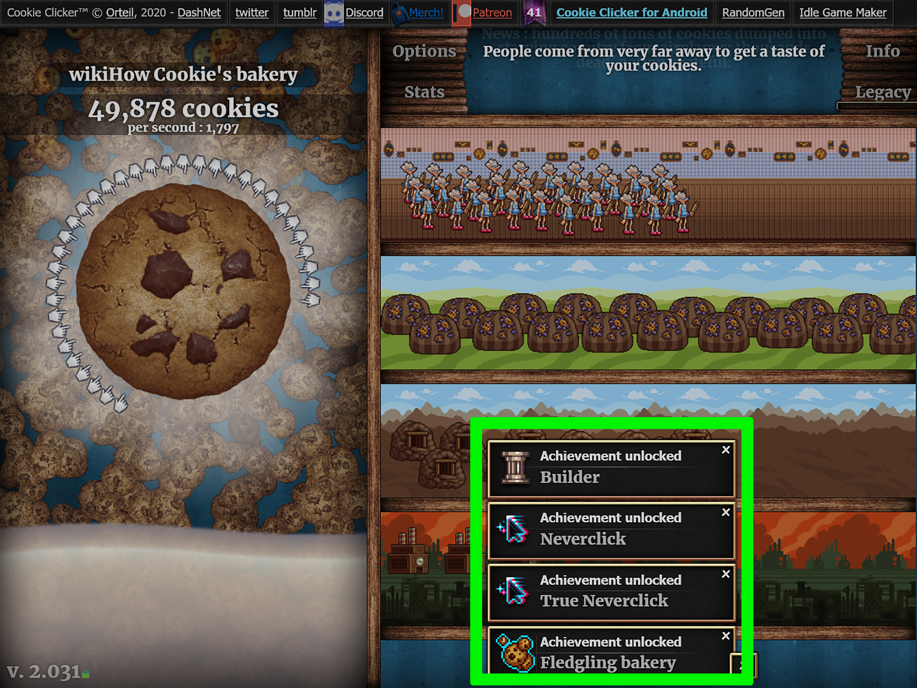 cookie clicker achievement guide