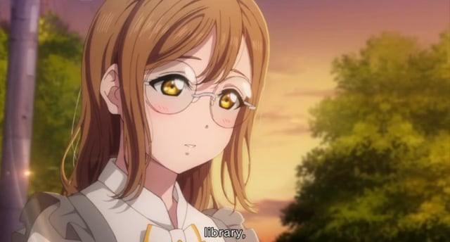 love live sunshine hanamaru kunikida