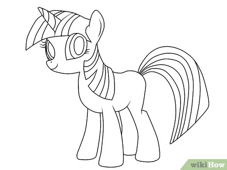 little pony drawing