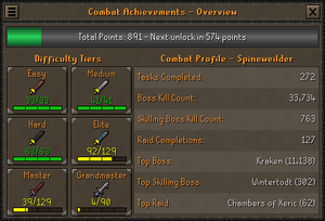 osrs elite combat achievements