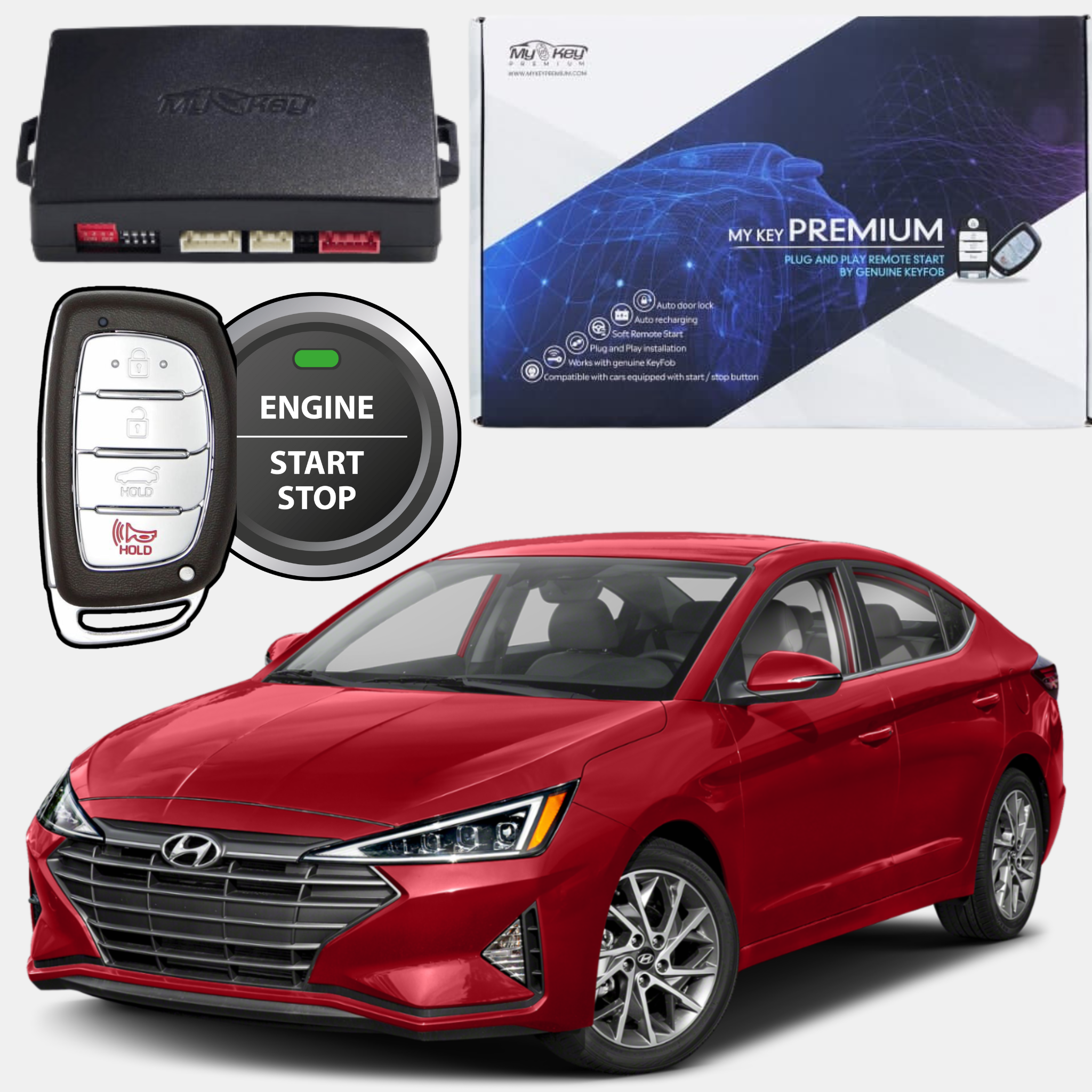 hyundai elantra remote start