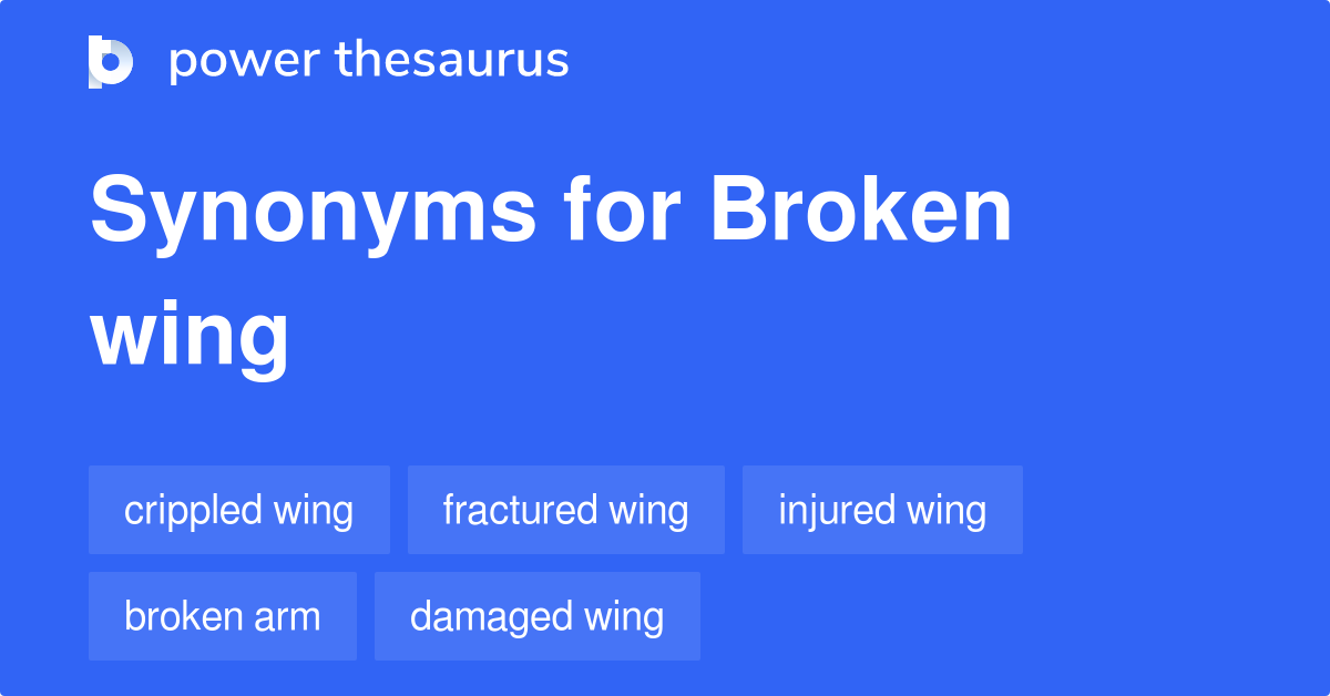 synonym for broken